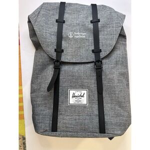 Herschel Retreat Backpack Raven Crosshatch Black Laptop Bag 15" Padded Sleeve